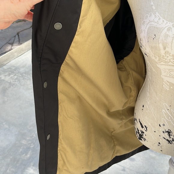 Timberland raincoat cotton thickly lined waterproof vented underarms venting - Picture 14 of 16